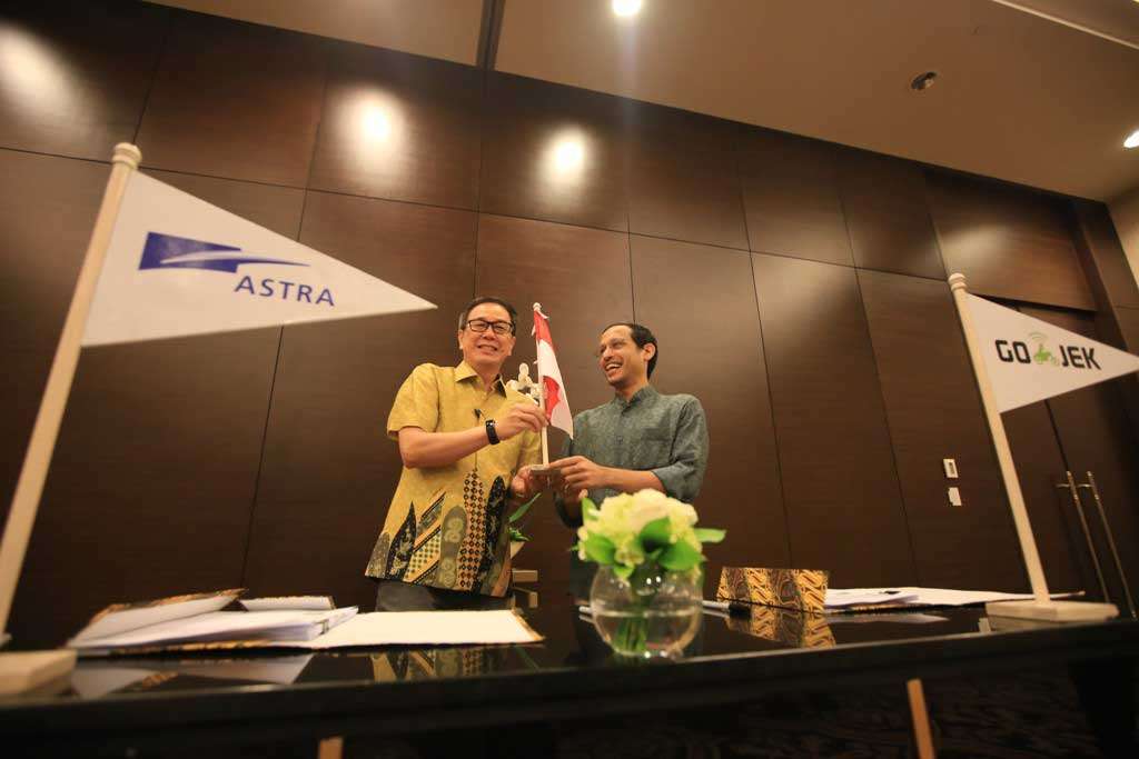 Astra dan GOJEK Bentuk Perusahaan Patungan, Suntik Investasi US$ 100 juta Astra dan GOJEK Bentuk Perusahaan Patungan, Suntik Investasi US$ 100 juta