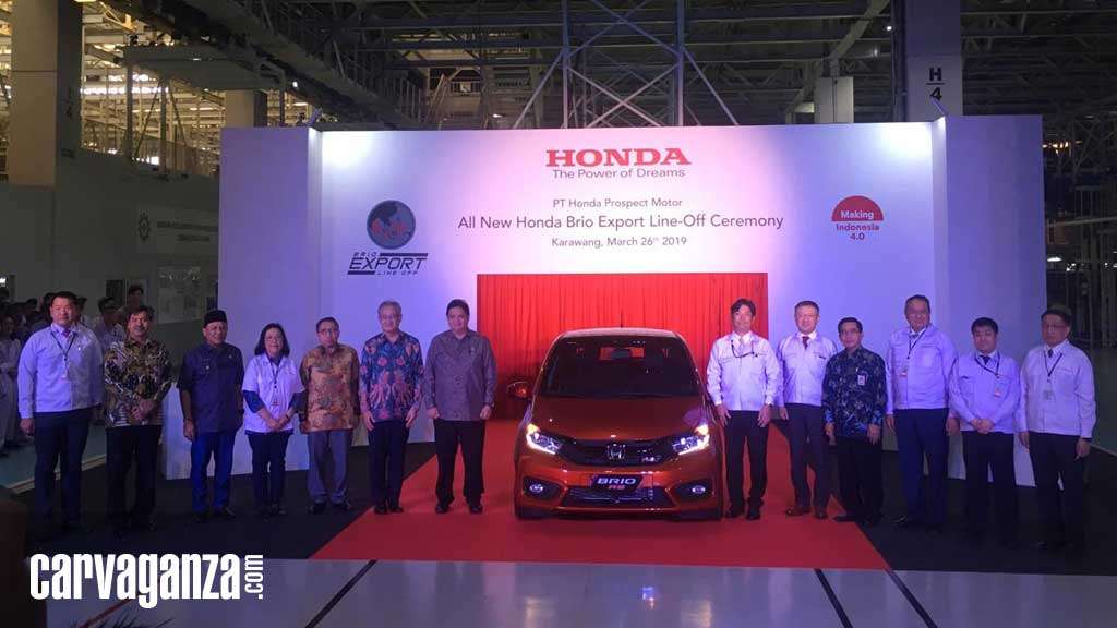 Dari Karawang, Honda Brio Setir Kiri Meluncur ke Vietnam dan Filipina Dari Karawang, Honda Brio Setir Kiri Meluncur ke Vietnam dan Filipina