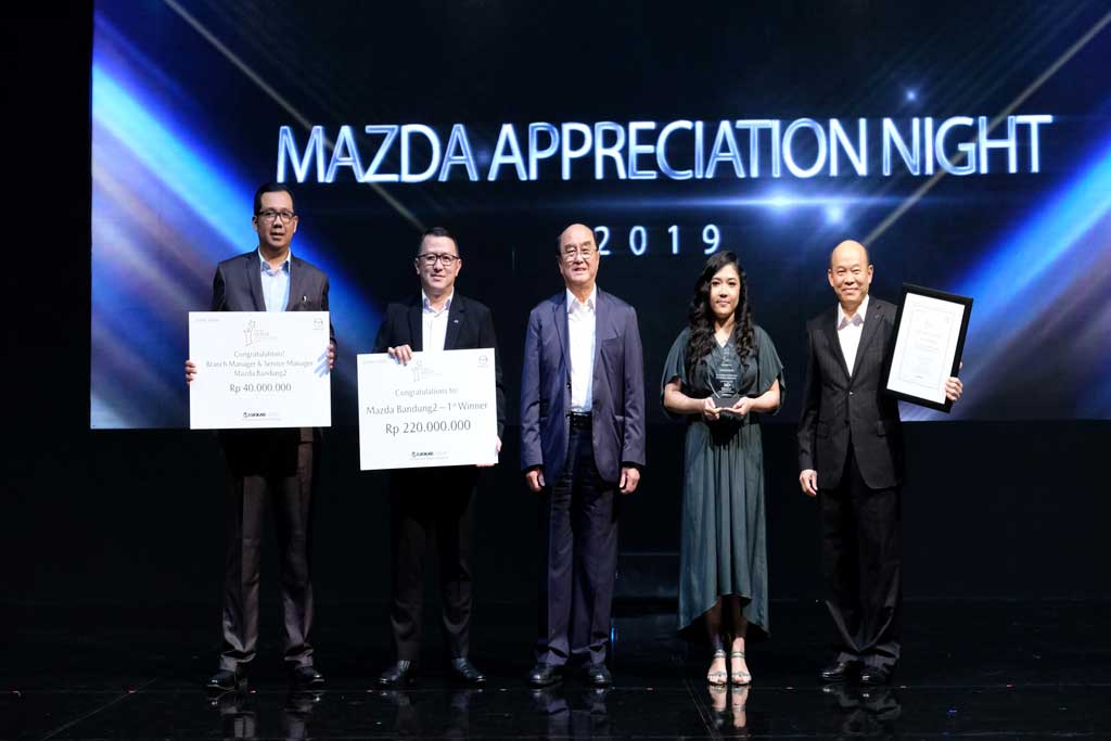 Jawa Barat Dominasi Penghargaan Mazda Dealer Excellence Award 2019 Jawa Barat Dominasi Penghargaan Mazda Dealer Excellence Award 2019