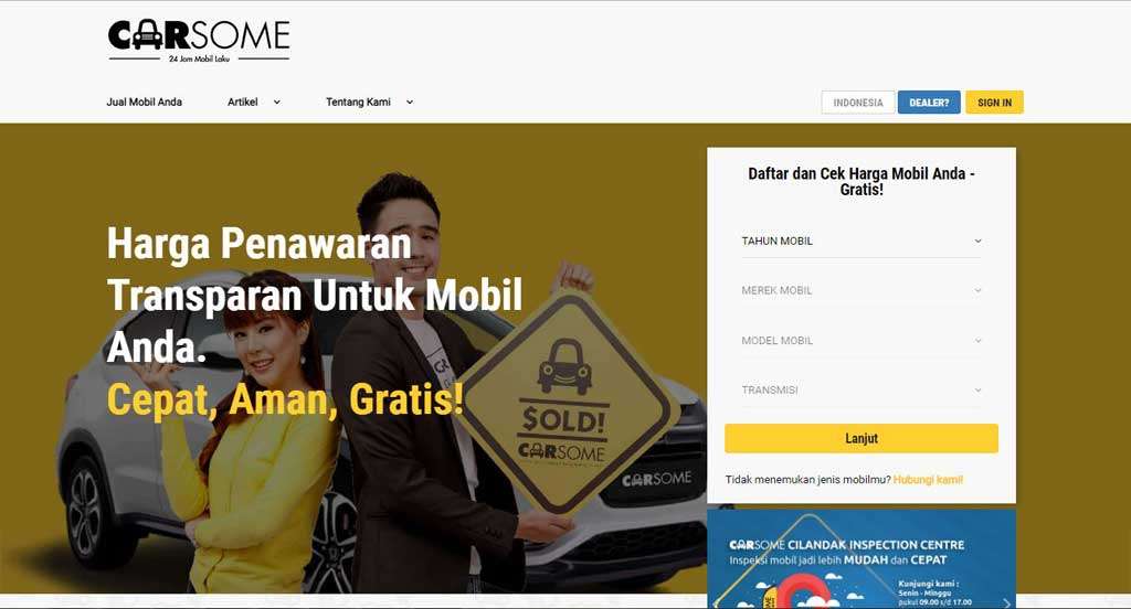 Disebut Berpotensi Melanggar UU Investasi, Ini Jawaban Carsome Disebut Berpotensi Melanggar UU Investasi, Ini Jawaban Carsome