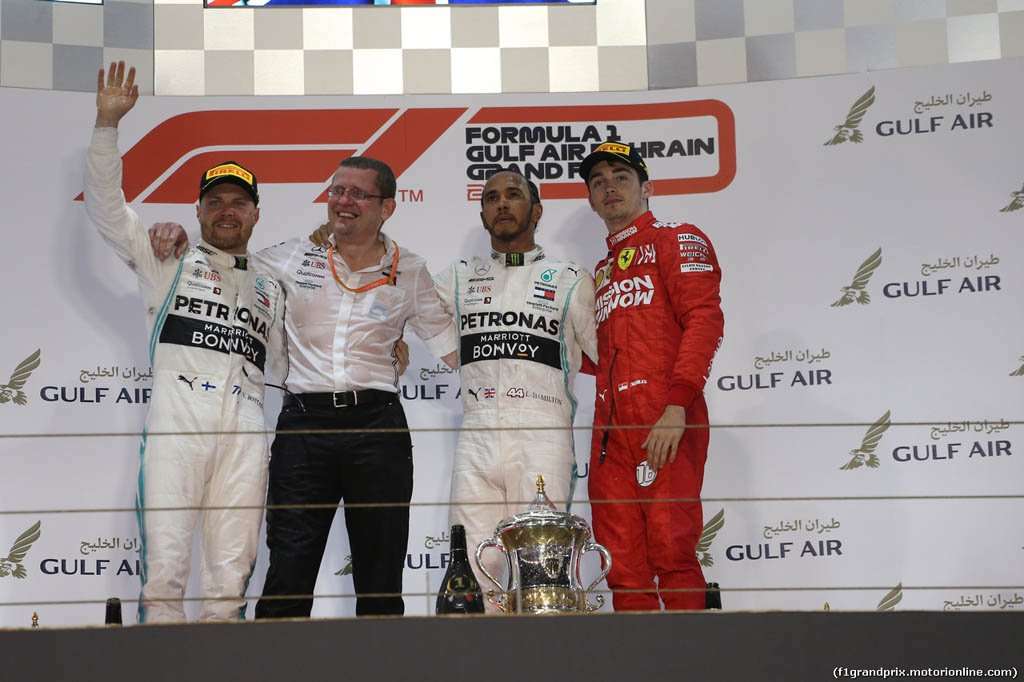F1: Mesin Ferrari Rusak, Mercedes Finish 1-2 GP Bahrain F1: Mesin Ferrari Rusak, Mercedes Finish 1-2 GP Bahrain