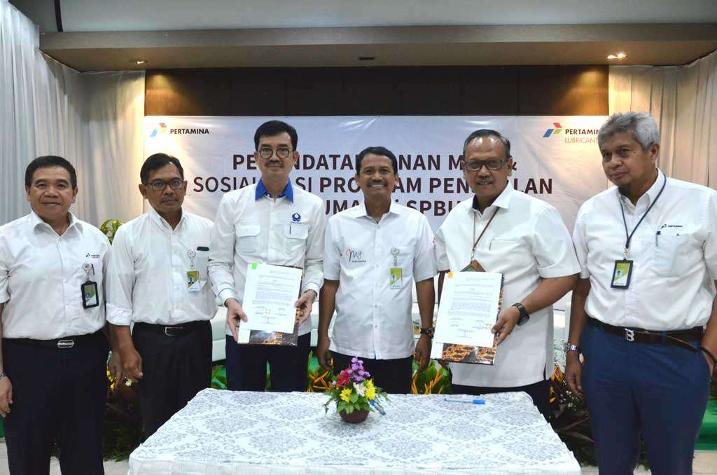 Pertamina Lubricants Gandeng Hiswana Migas Distribusikan Pelumas di SPBU Pertamina Lubricants Gandeng Hiswana Migas Distribusikan Pelumas di SPBU