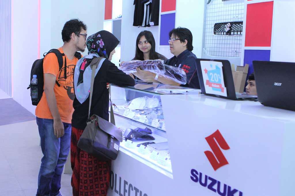 Wah, Suzuki Genuine Accessories Dijual Murah di Telkomsel IIMS 2019