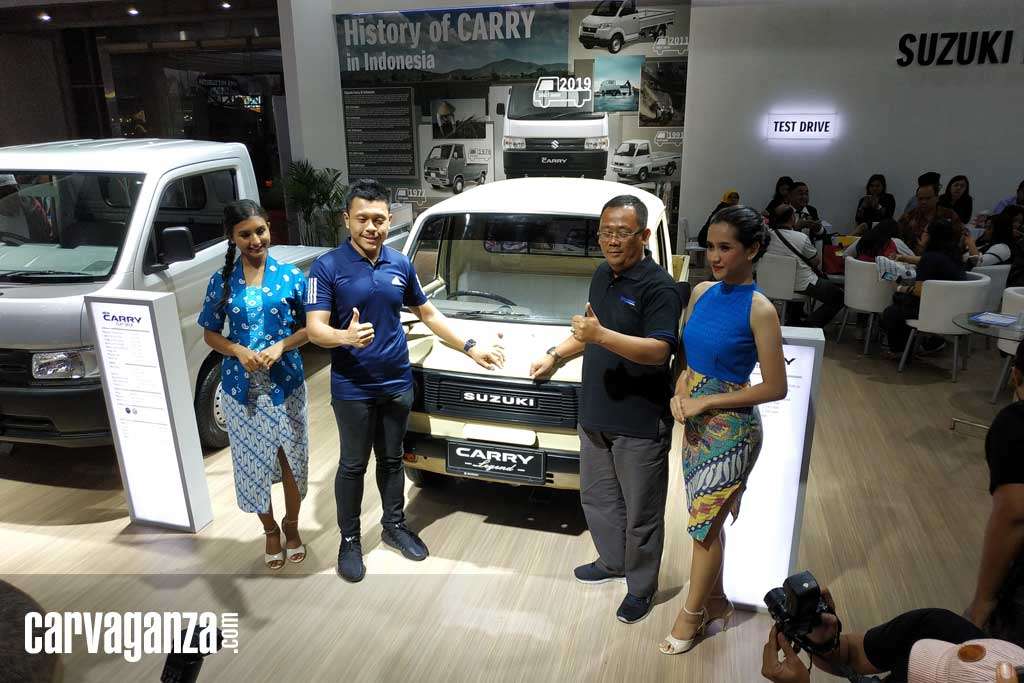 Lutpay, Suzuki Truntung ST20 dari Garut Jawara Kontes Legenda Carry