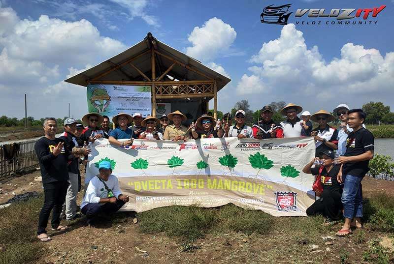 Velozity Chapter Tangerang Tanam 1.000 Pohon Mangrove di Patra Menggala Velozity Chapter Tangerang Tanam 1.000 Pohon Mangrove di Patra Menggala