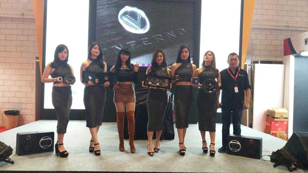 Venom Audio Luncurkan 6 Produk Baru di Telkomsel IIMS 2019 Venom Audio Luncurkan 6 Produk Baru di Telkomsel IIMS 2019