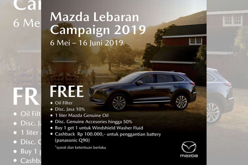 Ini Promo Menarik Mazda Lebaran Campaign 2019 Ini Promo Menarik Mazda Lebaran Campaign 2019