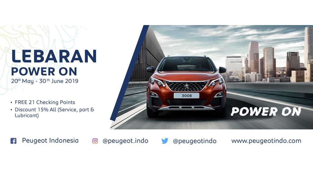 Jelang Lebaran, Peugeot Tawarkan Gratis Pengecekan di 21 Titik Jelang Lebaran, Peugeot Tawarkan Gratis Pengecekan di 21 Titik
