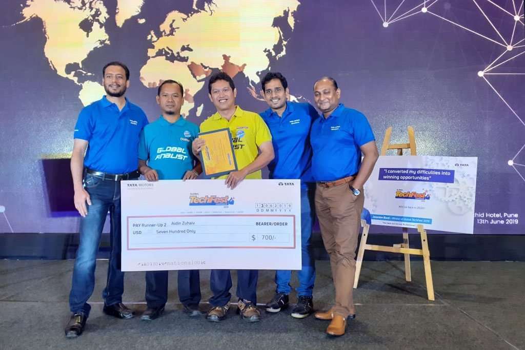 Delegasi TMDI Naik Podium di Tata Motors Global TechFest & SkillFest 2019 Delegasi TMDI Naik Podium di Tata Motors Global TechFest & SkillFest 2019