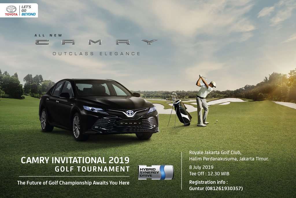 Turnamen Golf Toyota Camry Berhadiah Camry dan C-HR Hybrid Turnamen Golf Toyota Camry Berhadiah Camry dan C-HR Hybrid