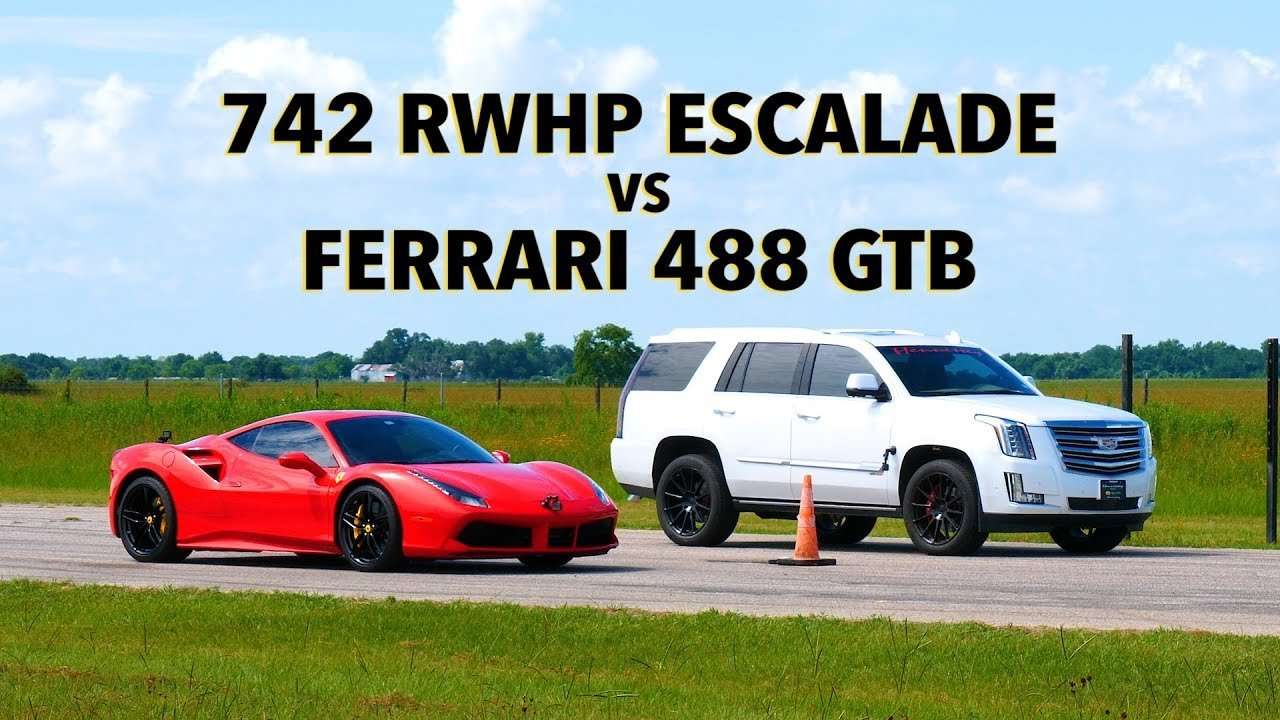 VIDEO: Gila! SUV Besar Ini Sanggup Lawan Ferrari Drag Race VIDEO: Gila! SUV Besar Ini Sanggup Lawan Ferrari Drag Race