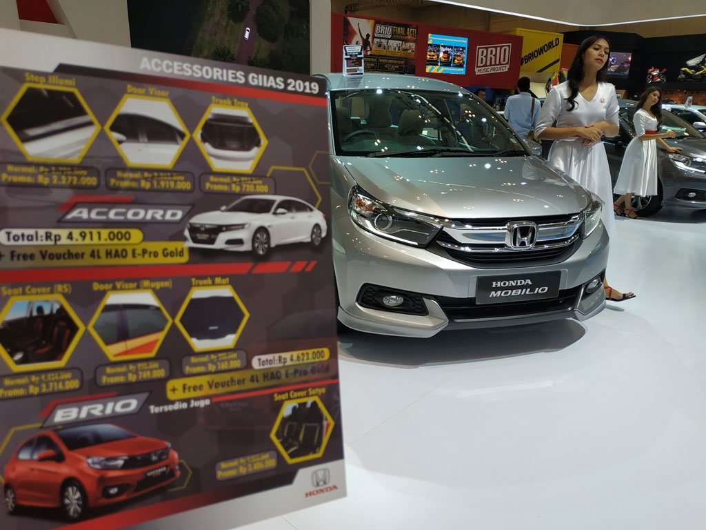 Aksesoris Honda di GIIAS 2019, Diskon Hingga 20 Persen Aksesoris Honda di GIIAS 2019, Diskon Hingga 20 Persen
