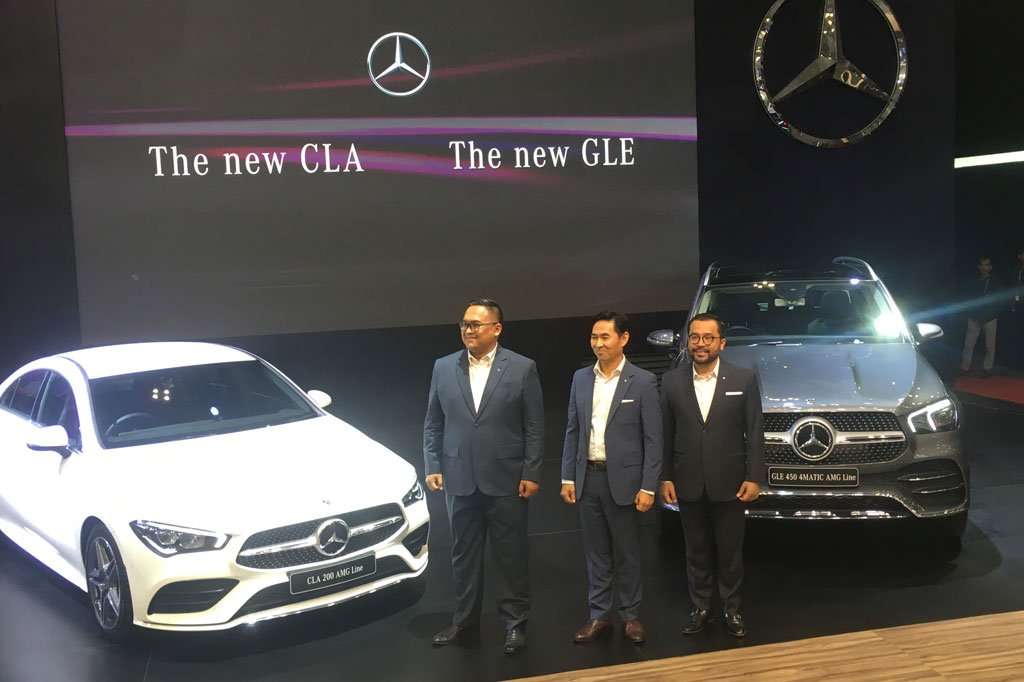 All-New CLA dan GLE Lengkapi Line Up Mercedes-Benz di GIIAS 2019 All-New CLA dan GLE Lengkapi Line Up Mercedes-Benz di GIIAS 2019