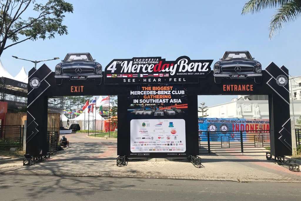 Merceday Benz Indonesia International ke-4 Hebohkan Bandung Merceday Benz Indonesia International ke-4 Hebohkan Bandung