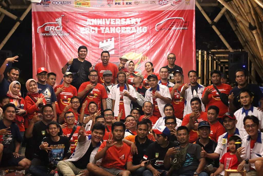 Komunitas ERCI Tangerang Rayakan HUT ke-7 Komunitas ERCI Tangerang Rayakan HUT ke-7