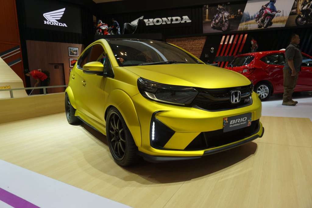 Honda Bawa Brio dan HR-V Modifikasi di Indonesian Modification Expo 2019 Honda Bawa Brio dan HR-V Modifikasi di Indonesian Modification Expo 2019