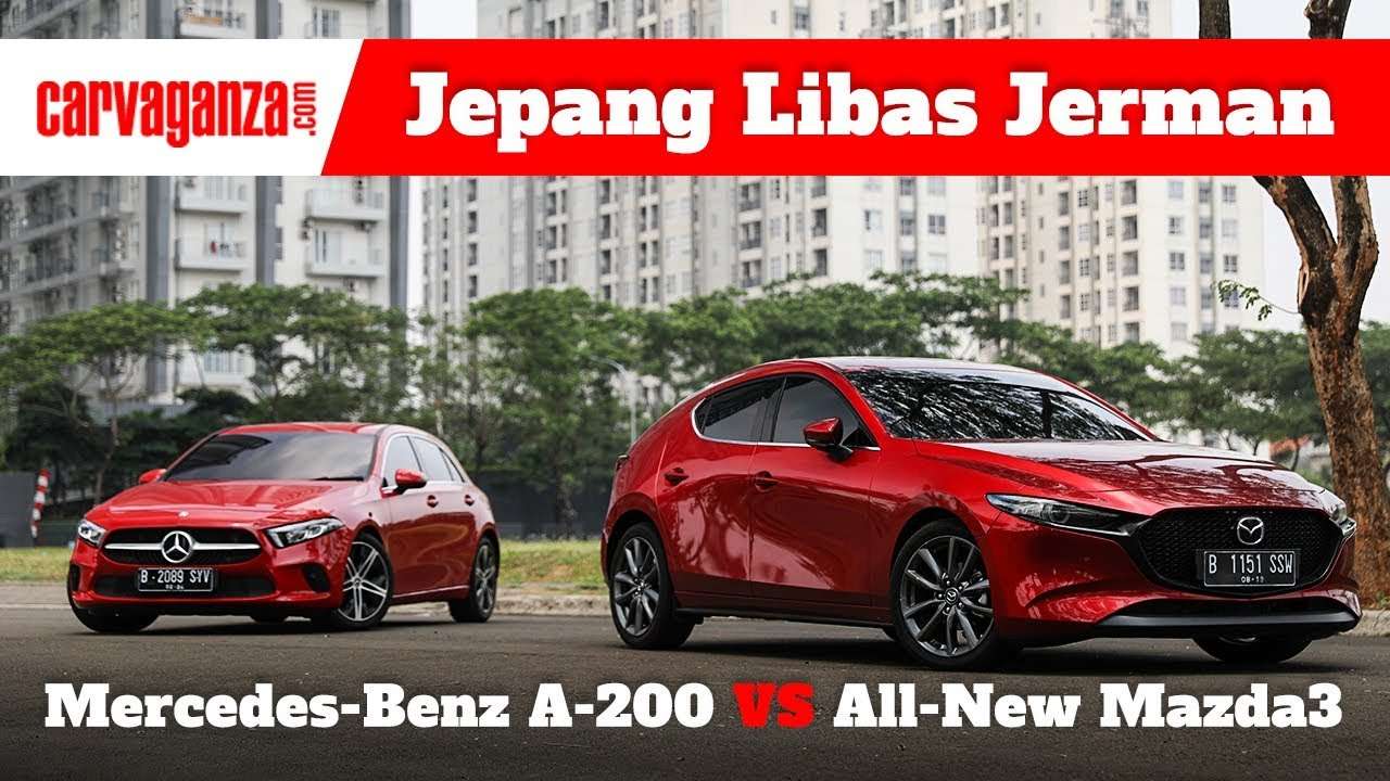 VIDEO: Mercedes-Benz A-Class Ditantang All-New Mazda3 VIDEO: Mercedes-Benz A-Class Ditantang All-New Mazda3
