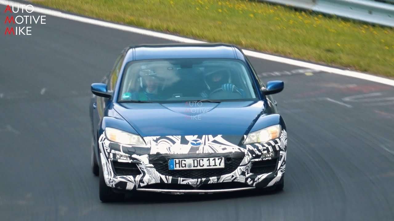 Mazda Tes RX-8 Berkamuflase di Nurburgring, Ngapain? Mazda Tes RX-8 Berkamuflase di Nurburgring, Ngapain?