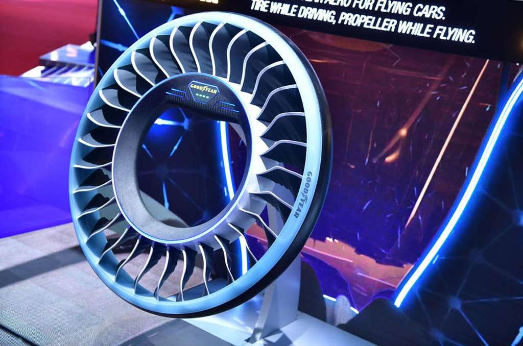 Goodyear Bawa Ban Mobil Terbang dan Hasilkan Oksigen di TMS 2019 Goodyear Bawa Ban Mobil Terbang dan Hasilkan Oksigen di TMS 2019