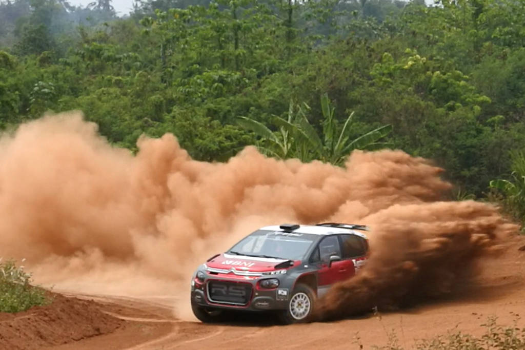 Tes Perdana Mobil Reli Citroen C3 R5, Ini Kata Sean Gelael Tes Perdana Mobil Reli Citroen C3 R5, Ini Kata Sean Gelael