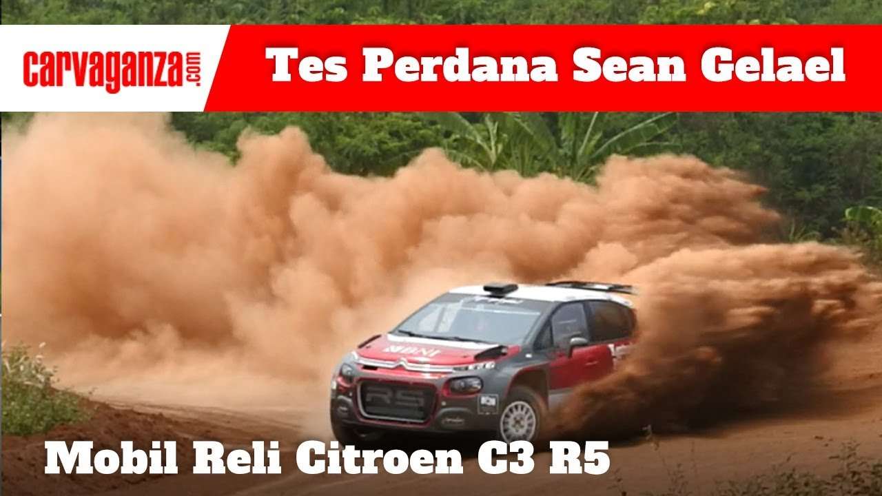 VIDEO: Sesi Tes Reli Sean Gelael Geber Citroen C3 R5 VIDEO: Sesi Tes Reli Sean Gelael Geber Citroen C3 R5