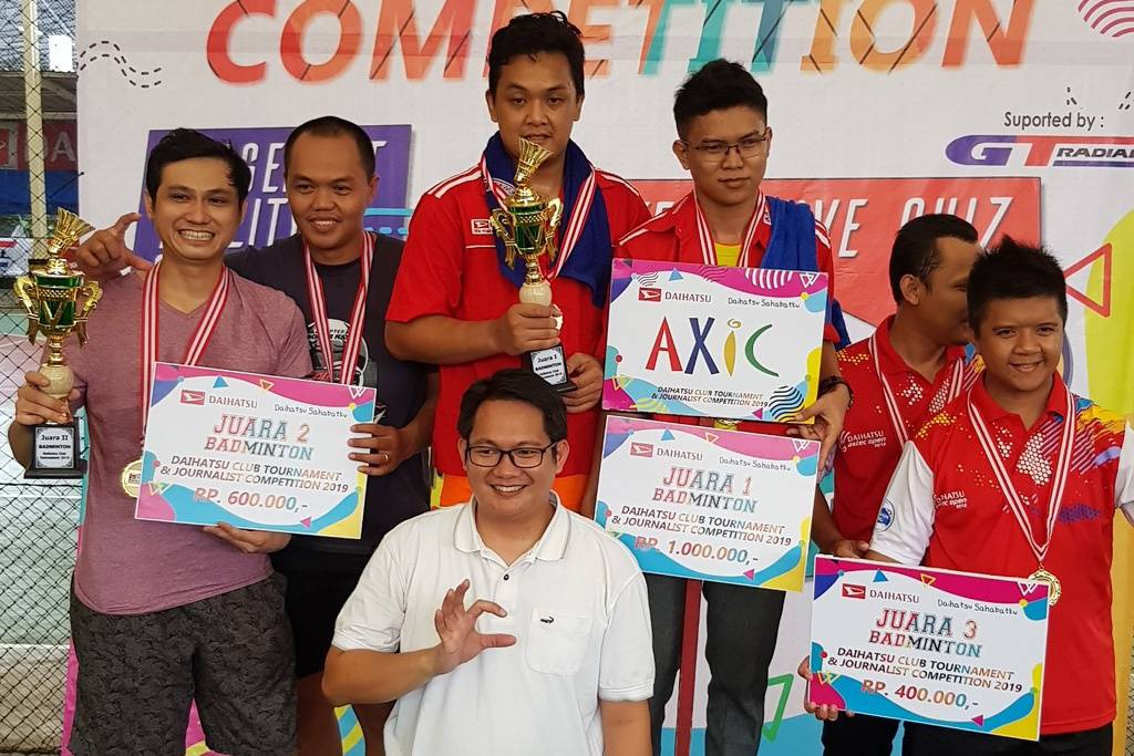 400 Peserta Meriahkan Turnamen Olahraga Club dan Jurnalis Sahabat Daihatsu 400 Peserta Meriahkan Turnamen Olahraga Club dan Jurnalis Sahabat Daihatsu