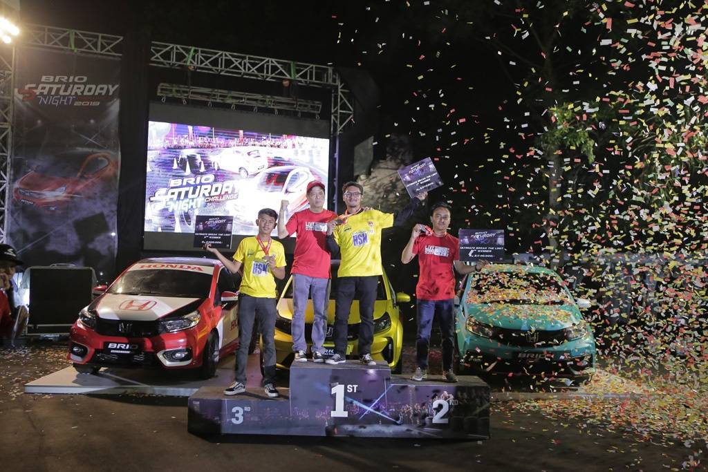 Rekor Baru di Seri Final Slalom Brio Saturday Night Challenge 2019 Rekor Baru di Seri Final Slalom Brio Saturday Night Challenge 2019