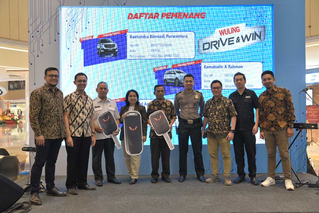 Wuling Umumkan Pemenang ‘Drive & Win’ Periode Kedua Wuling Umumkan Pemenang ‘Drive & Win’ Periode Kedua