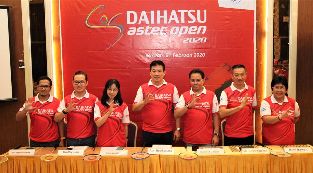 Turnamen Bulutangkis Daihatsu Astec Open 2020 Diawali dari Medan Turnamen Bulutangkis Daihatsu Astec Open 2020 Diawali dari Medan
