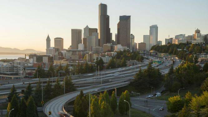 Virus Corona Bikin Orang Amrik Merinding, Jalanan di Seattle Kosong Virus Corona Bikin Orang Amrik Merinding, Jalanan di Seattle Kosong