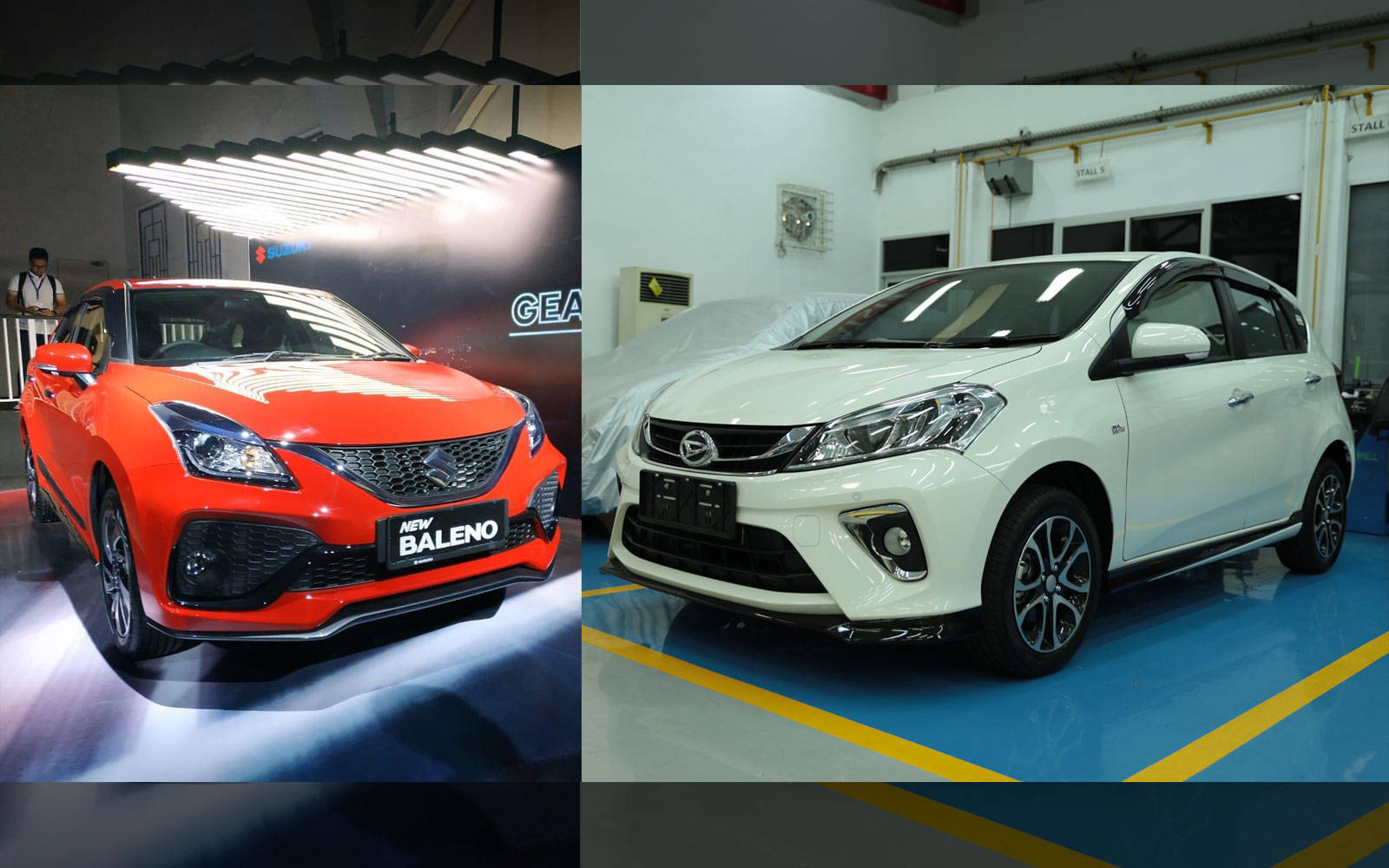 KOMPARASI: Daihatsu New Sirion Vs Suzuki New Baleno KOMPARASI: Daihatsu New Sirion Vs Suzuki New Baleno