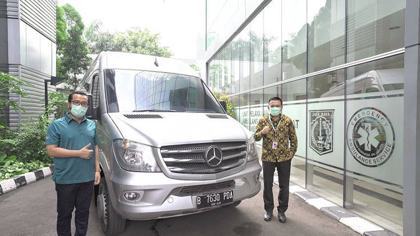 Mercedes-Benz Sediakan Sprinter Van untuk AGD Dinas Kesehatan Jakarta Mercedes-Benz Sediakan Sprinter Van untuk AGD Dinas Kesehatan Jakarta