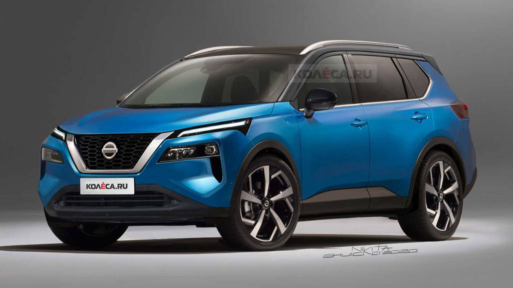 Begini Hasil Render Nissan X-Trail Terbaru