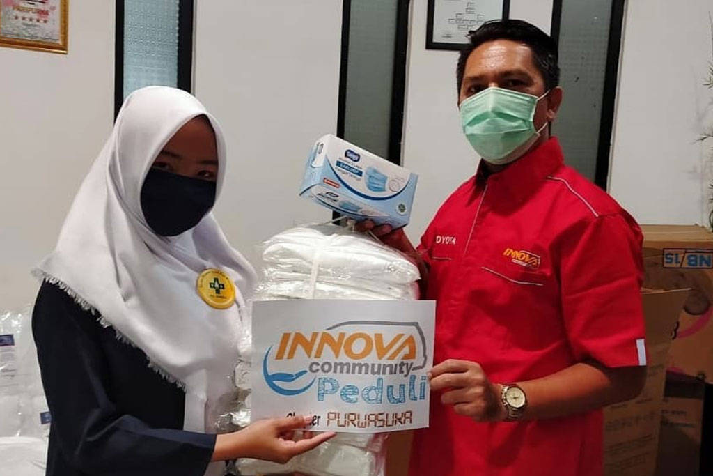 Innova Community Gelar Aksi Peduli COVID-19 di Berbagai Chapter Innova Community Gelar Aksi Peduli COVID-19 di Berbagai Chapter