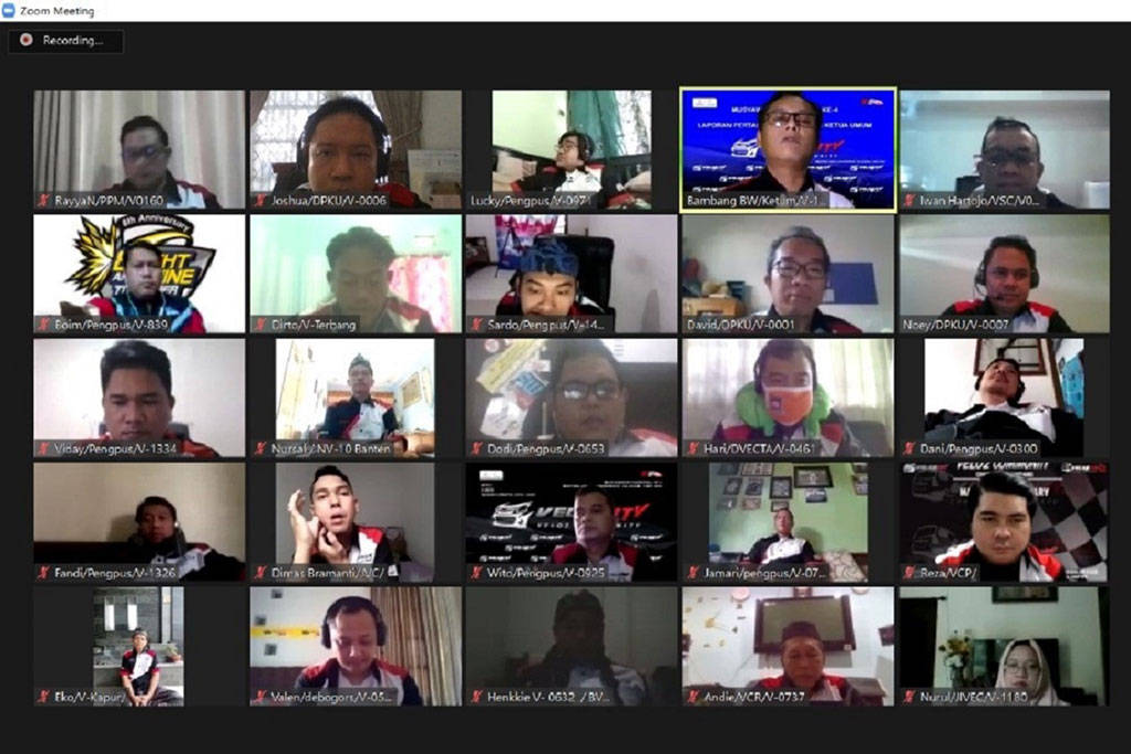 Komunitas Velozity Pilih Ketum Baru 2020-2022 Lewat Media Daring Komunitas Velozity Pilih Ketum Baru 2020-2022 Lewat Media Daring