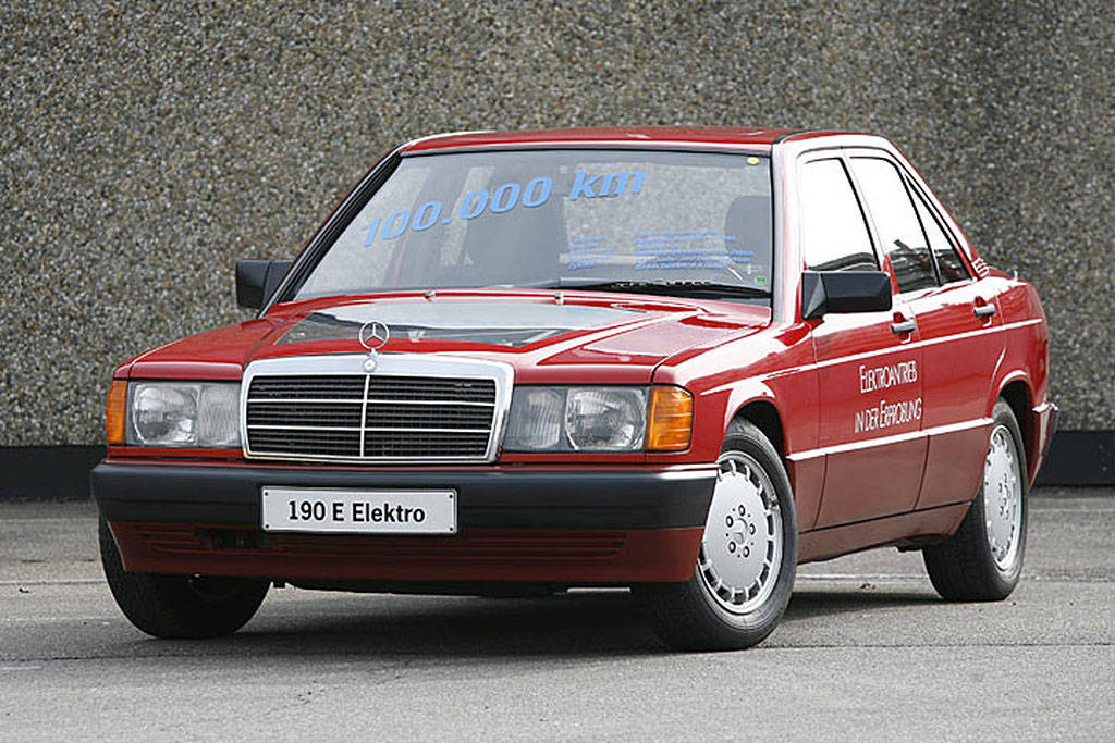 Mercedes-Benz 190E Elektro, Mobil Listrik Nenek Moyang EQ Mercedes-Benz 190E Elektro, Mobil Listrik Nenek Moyang EQ