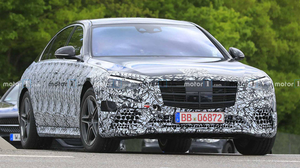 Tampang Calon Mercedes-Benz S-Class Baru Mulai Terlihat Tampang Calon Mercedes-Benz S-Class Baru Mulai Terlihat