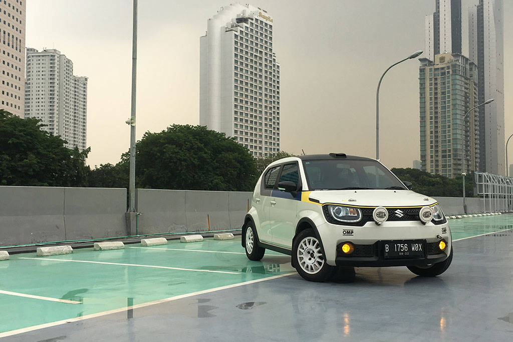 Modifikasi Suzuki Ignis, Terinspirasi Rally WRC Modifikasi Suzuki Ignis, Terinspirasi Rally WRC