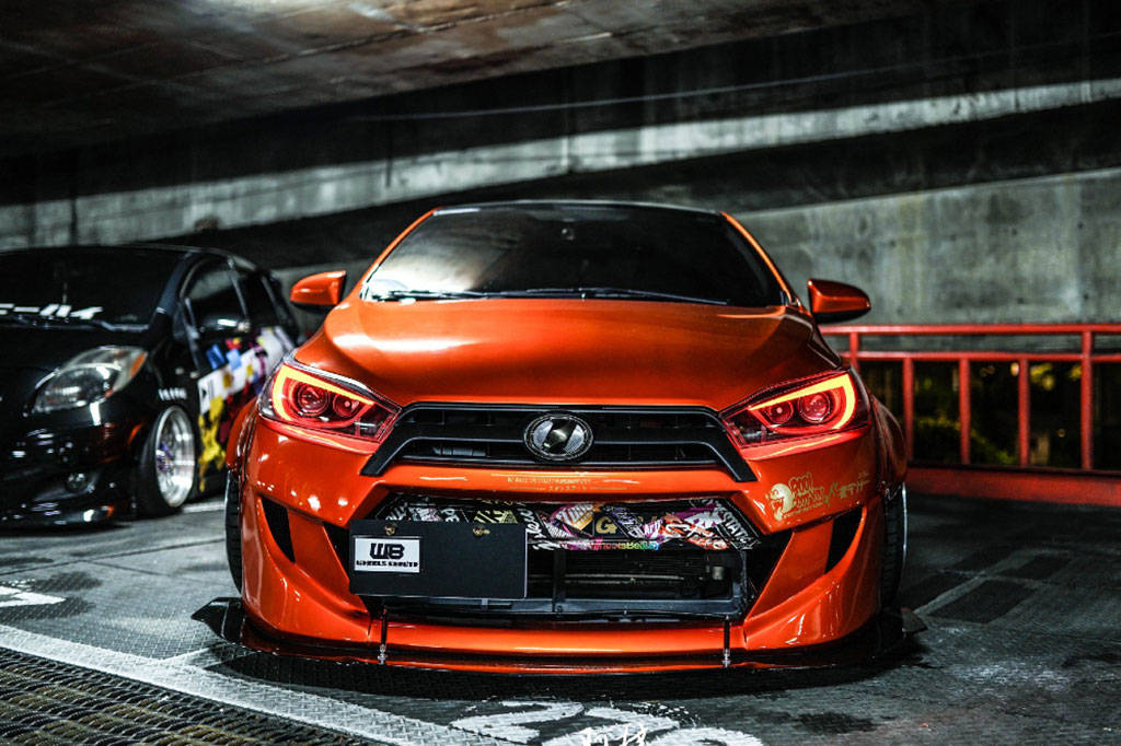 Modifikasi Toyota Yaris Bergaya Stance dari Taiwan Modifikasi Toyota Yaris Bergaya Stance dari Taiwan