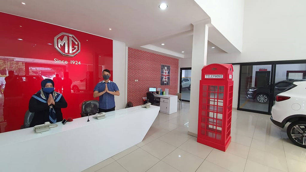 Diler MG Motor Layani dengan Protokol Kesehatan Diler MG Motor Layani dengan Protokol Kesehatan