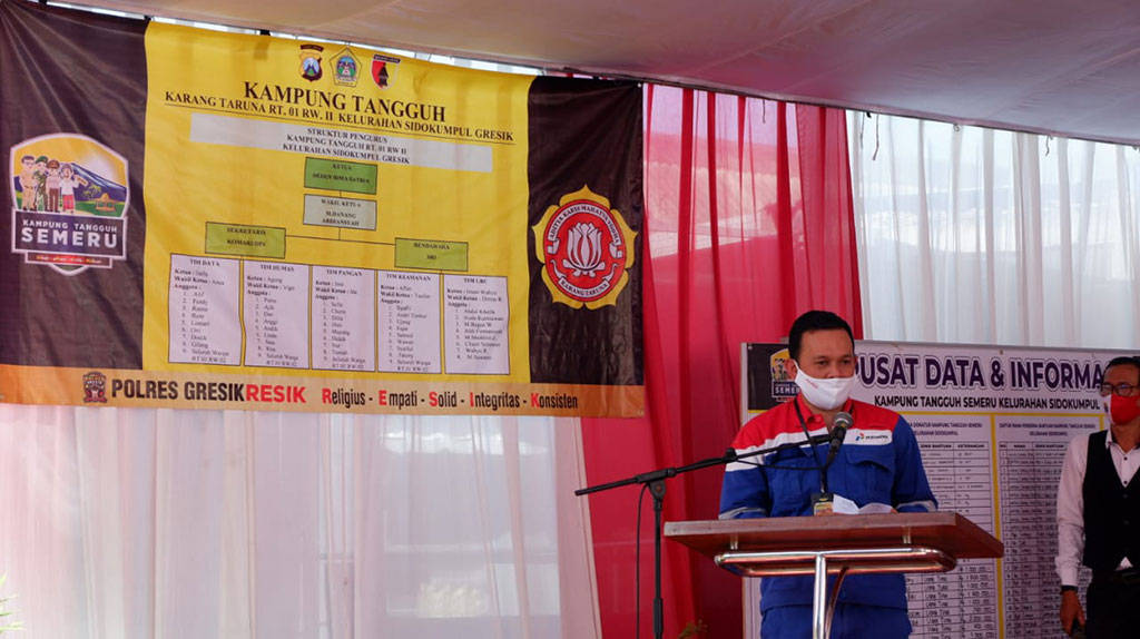 CSR Pertamina Dukung Pembentukan Kampung Tangguh di Gresik CSR Pertamina Dukung Pembentukan Kampung Tangguh di Gresik