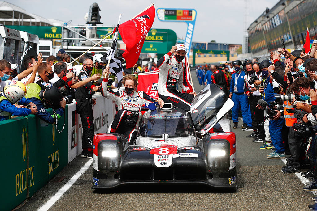 Tanpa Perlawanan, Toyota Dominasi Kemenangan Le Mans 24 Jam 2020 Toyota Le Mans