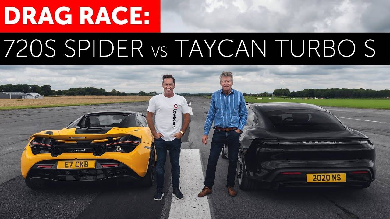 VIDEO: Duel Maut McLaren 720S Spider Versus Porsche Taycan Turbo S VIDEO: Duel Maut McLaren 720S Spider Versus Porsche Taycan Turbo S