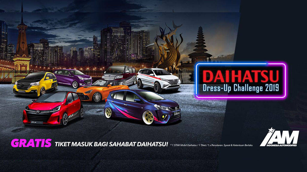 Covid-19 Masih Ada, Kontes Modifikasi Daihatsu Dress Up 2020 Digelar Virtual Covid-19 Masih Ada, Kontes Modifikasi Daihatsu Dress Up 2020 Digelar Virtual