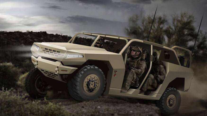 Kia Kembangkan Kendaraan Militer Masa Depan, Mirip Hummer Kia Kembangkan Kendaraan Militer Masa Depan, Mirip Hummer