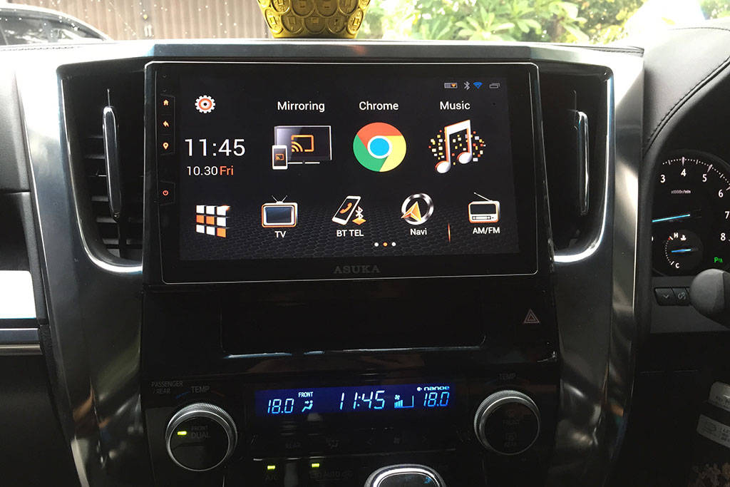 Asuka Car TV Kini Menjual Frame Head Unit OEM Look Asuka Car TV Kini Menjual Frame Head Unit OEM Look