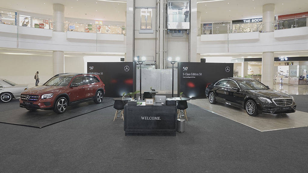 Mercedes-Benz Edition 50 Exhibition, Pamer Edisi Ulang Tahun Setengah Abad Mercedes-Benz Edition 50 Exhibition, Pamer Edisi Ulang Tahun Setengah Abad