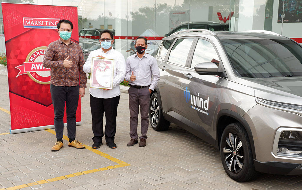 Wuling WIND Kembali Raih Pengakuan Sebagai The Best Innovation in Marketing Wuling WIND Kembali Raih Pengakuan Sebagai The Best Innovation in Marketing