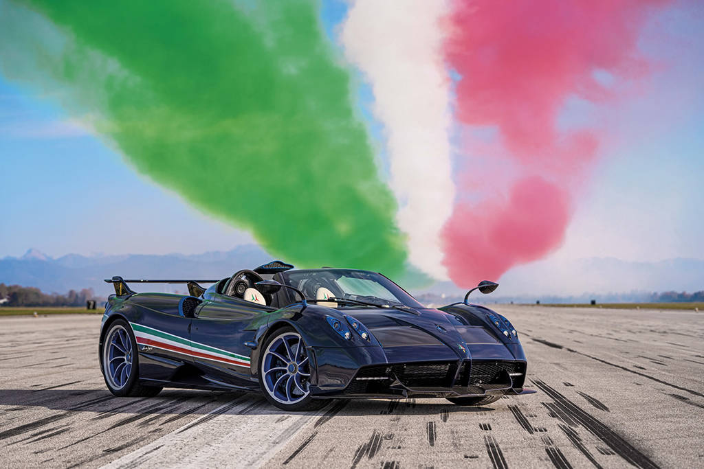 Hanya 3 Unit, Pagani Huayra Tricolore Bisa Tembus Kecepatan Suara