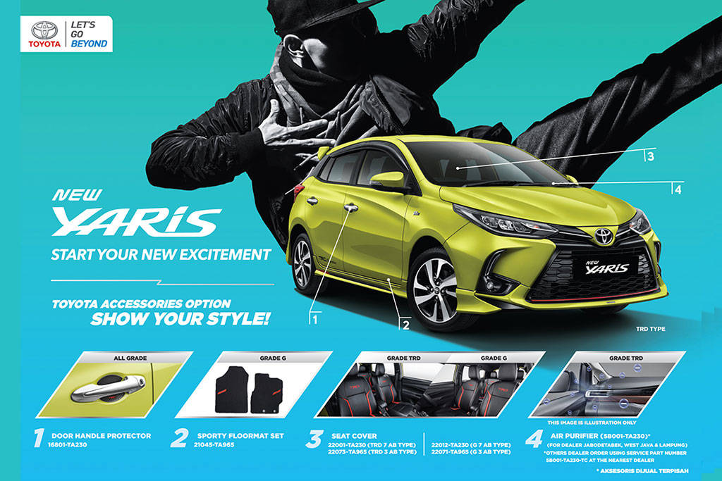Toyota Tawarkan Aksesoris bagi Calya, Avanza, Rush dan Hilux Toyota Tawarkan Aksesoris bagi Calya, Avanza, Rush dan Hilux